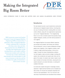 Making the Big Room Better (disponible en anglais seulement)